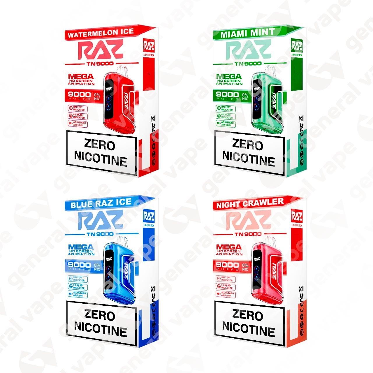 RAZ Nicotine-Free vape