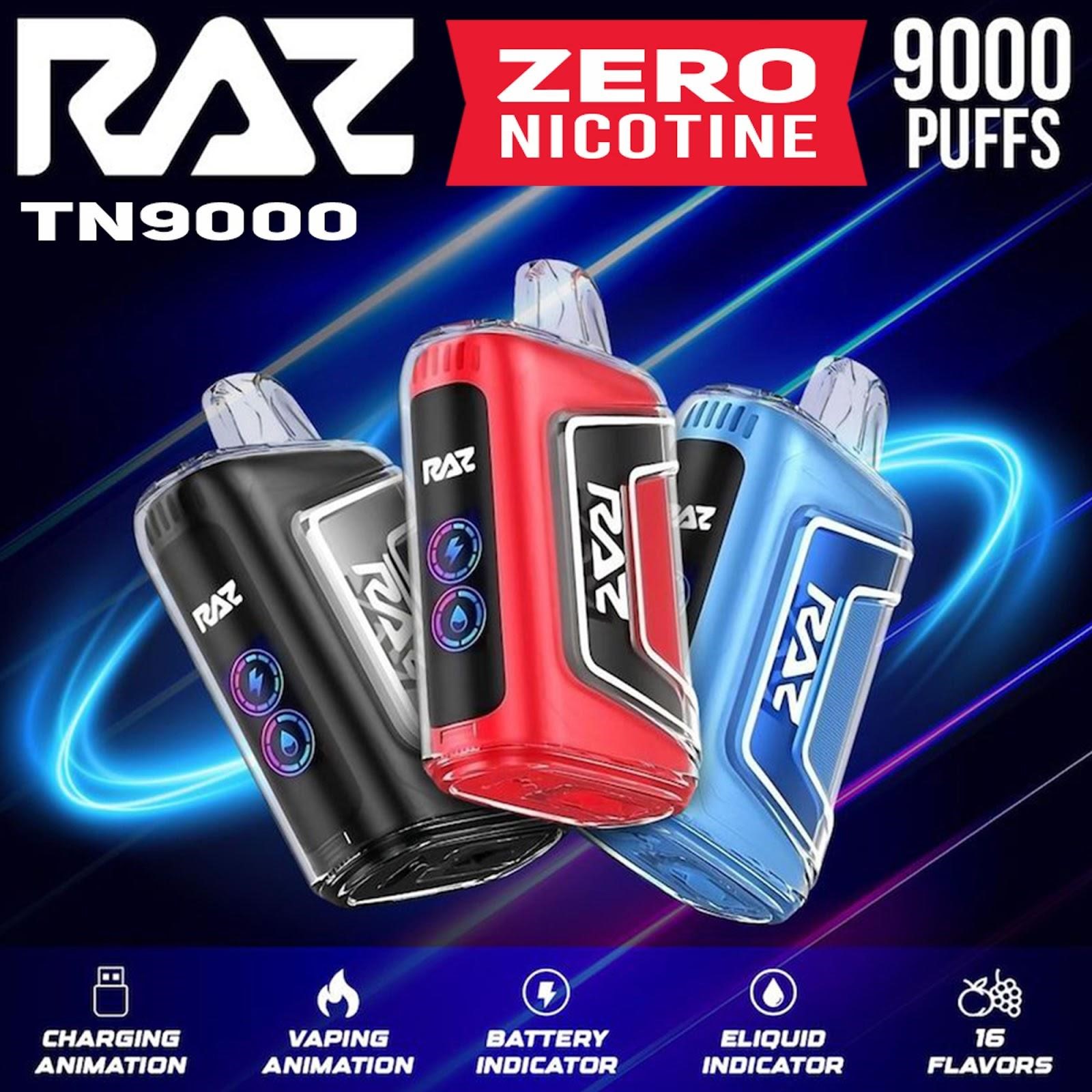 RAZ Nicotine-Free vape