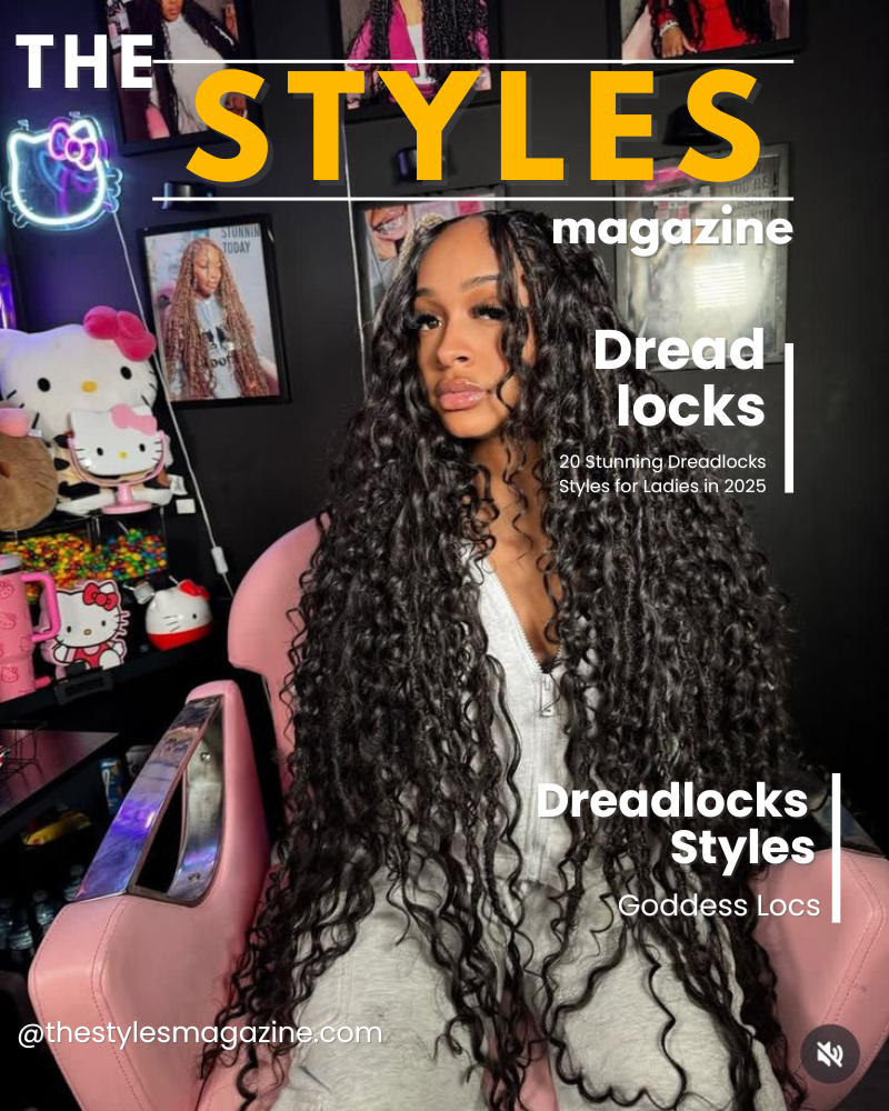 dreadlocks styles for ladies