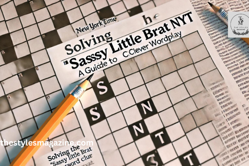 Solving The ‘Sassy Little Brat NYT’ Crossword Clue: A Guide To Clever Wordplay