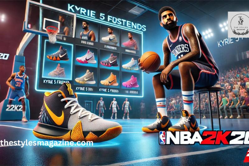 Kyrie 5 Friends NBA 2k20 Create: Customize Your Game Style