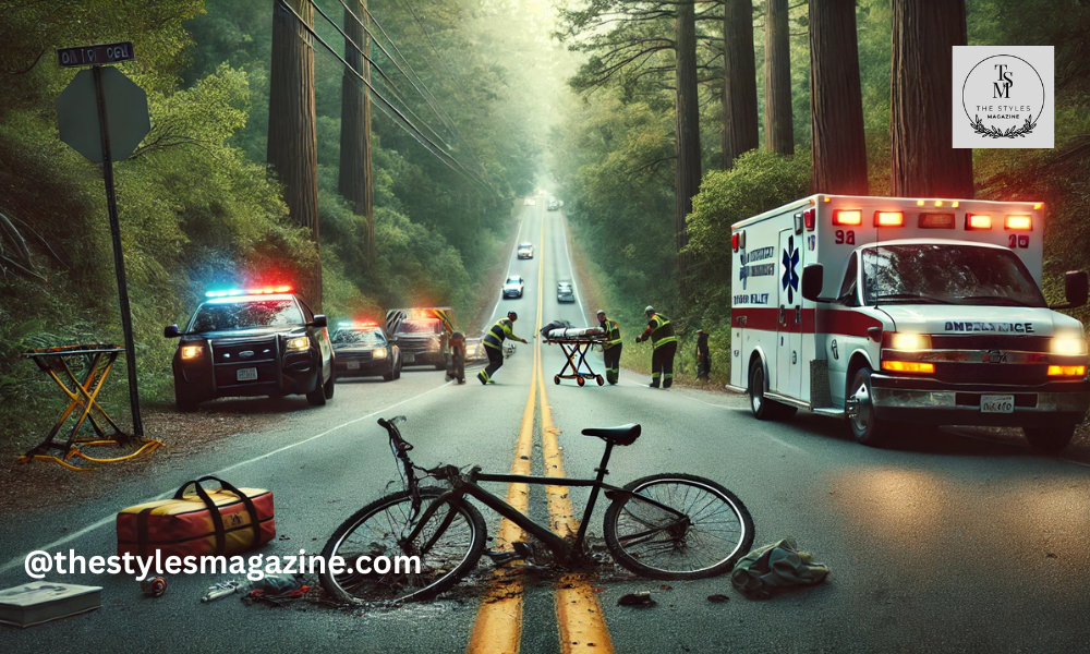 nikhil bicycle accident portola valley