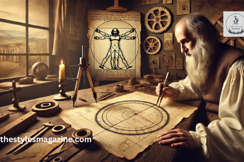 How The Bussola To Measure Angles Within A Circle Leonardo Da Vinci Used Revolutionized Engineering And Geometry