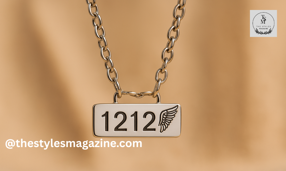 1212 angel number necklace